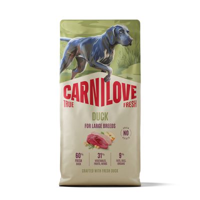 Carnilove True Fresh kaczka adult duże rasy 12 kg