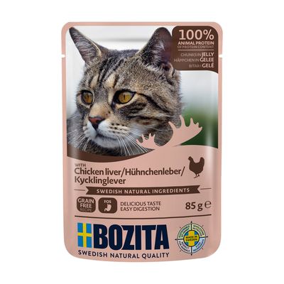 Bozita Digestive wątróbka w galaretce adult 85 g × 12