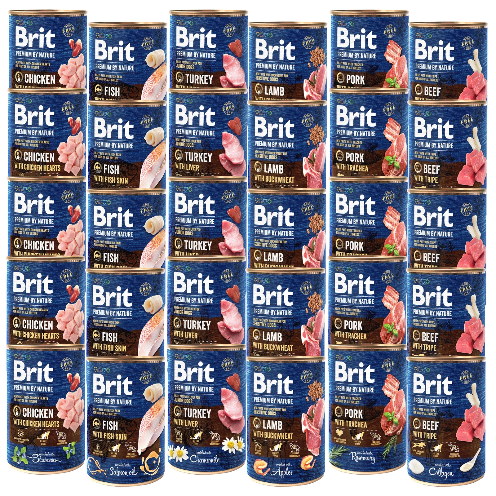 Brit By Nature 400 g × 30