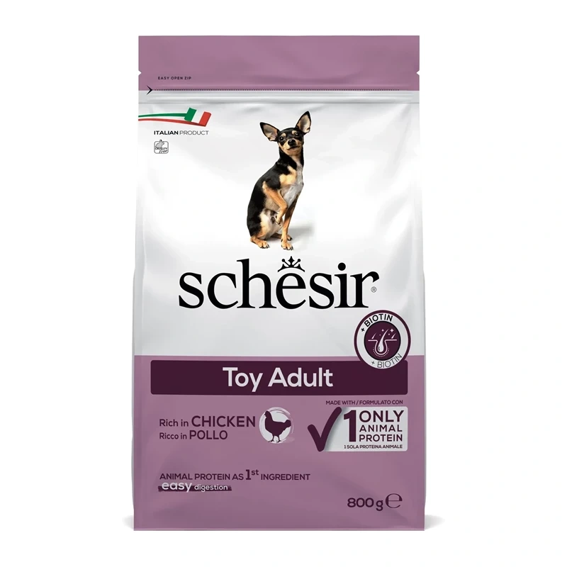 Schesir kurczak adult małe rasy 800 g