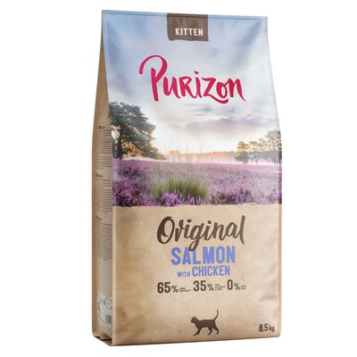 Purizon kurczak, łosoś kitten 6,5 kg
