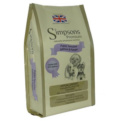 Simpsons Premium Sensitive łosoś puppy 12 kg