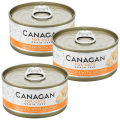 Canagan kurczak, łosoś w sosie 75 g × 12