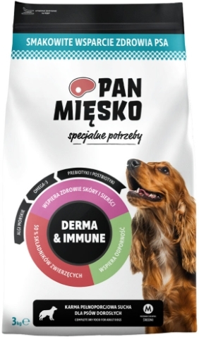 Pan Mięsko Derma & Immune adult 3 kg