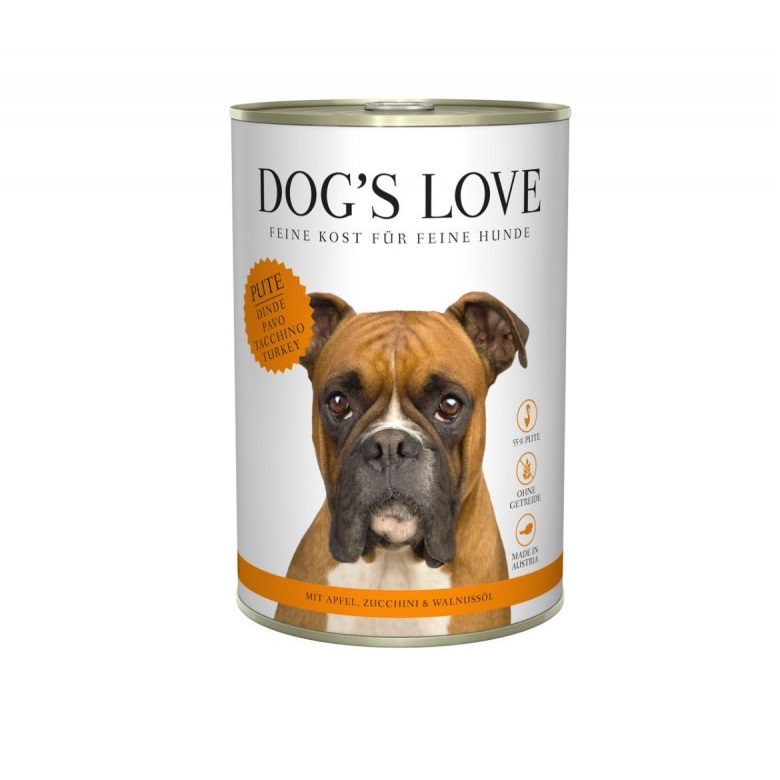 Dog's Love Classic indyk adult 400 g