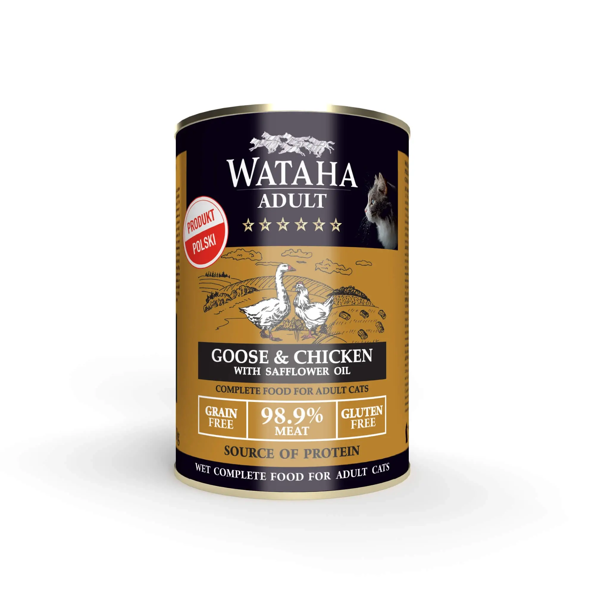 Wataha Hunt gęś, kurczak pasztet adult 400 g