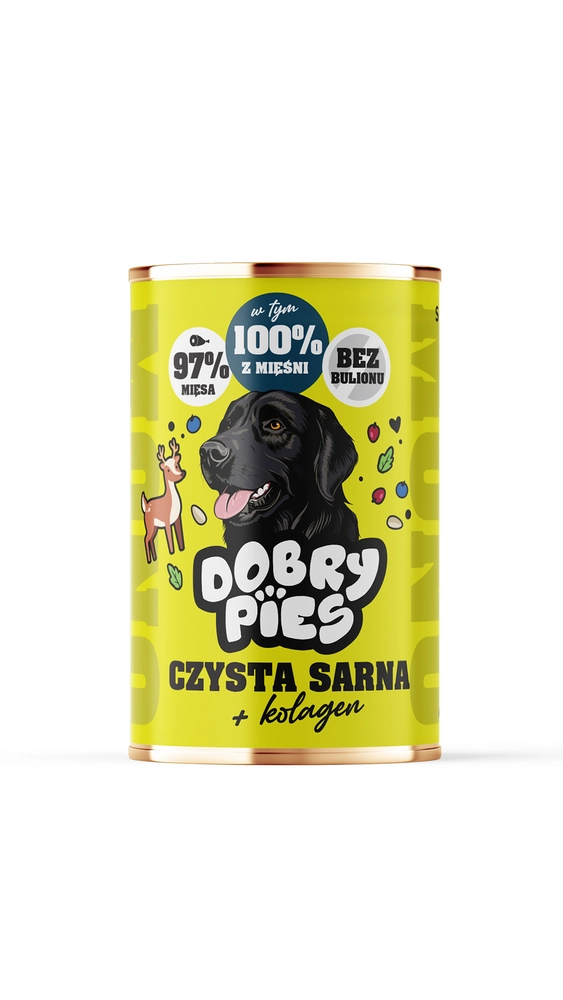 Dobry Pies Mono sarna adult 400 g