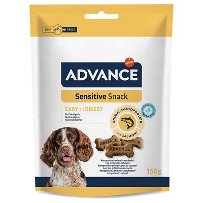 Advance Sensitive Snack łosoś 150 g × 3