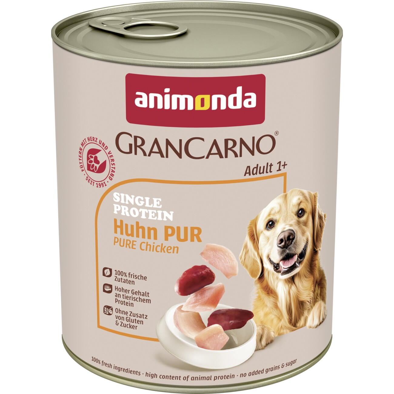 Animonda GranCarno Single Protein kurczak adult 800 g × 6