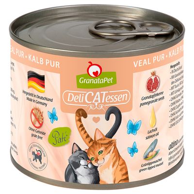 GranataPet DeliCatessen Sensitive cielęcina 200 g × 6