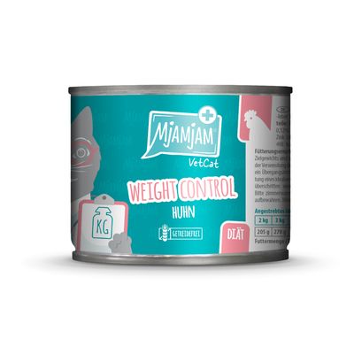 MjAMjAM VetCat Light kurczak pasztet adult 200 g × 6