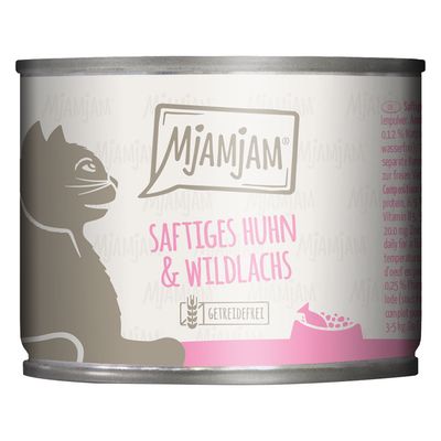 MjAMjAM Mobility kurczak, łosoś adult 200 g × 6
