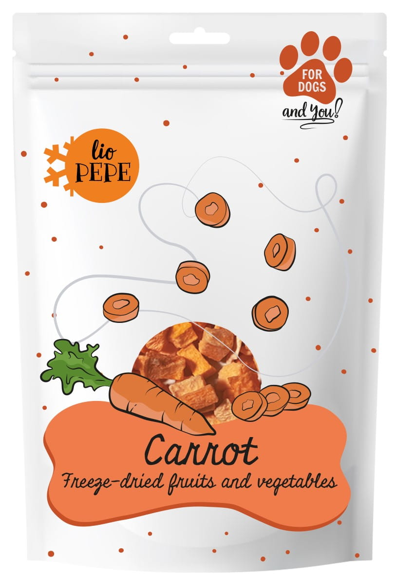 Paka Zwierzaka Pepe marchewka 25 g