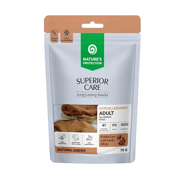 Nature's Protection Superior Care jagnięcina, królik adult 75 g