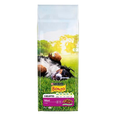 Bonzo wołowina duże rasy 15 kg × 2