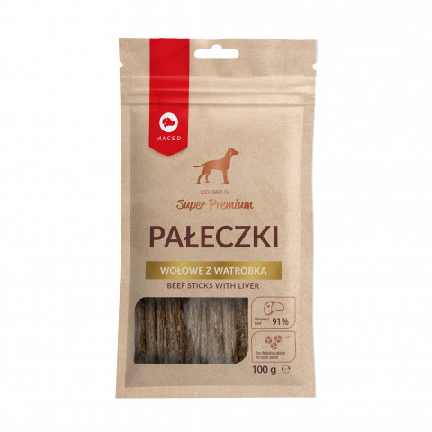 Maced Super Premium wołowina, wątróbka 100 g