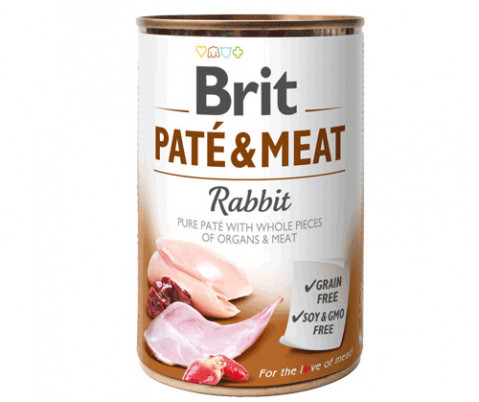 Brit Pate & Meat królik 400 g