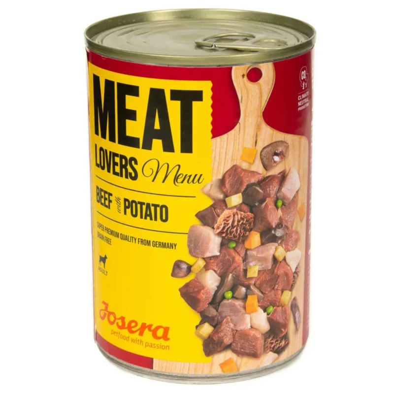 Josera Meat Lovers Menu wołowina z ziemniakiem adult 400 g