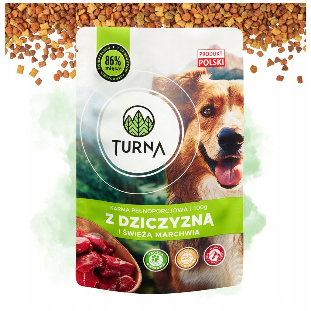 Turna dziczyzna adult 100 g × 24