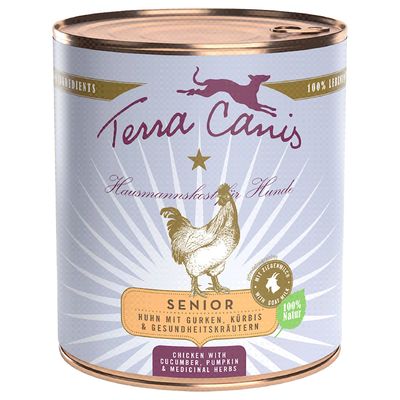 Terra Canis Senior kurczak senior 800 g × 6