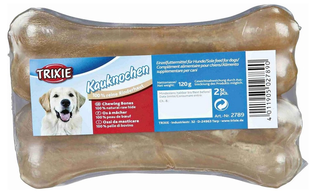 Trixie Kość prasowana naturalna 60 g × 2