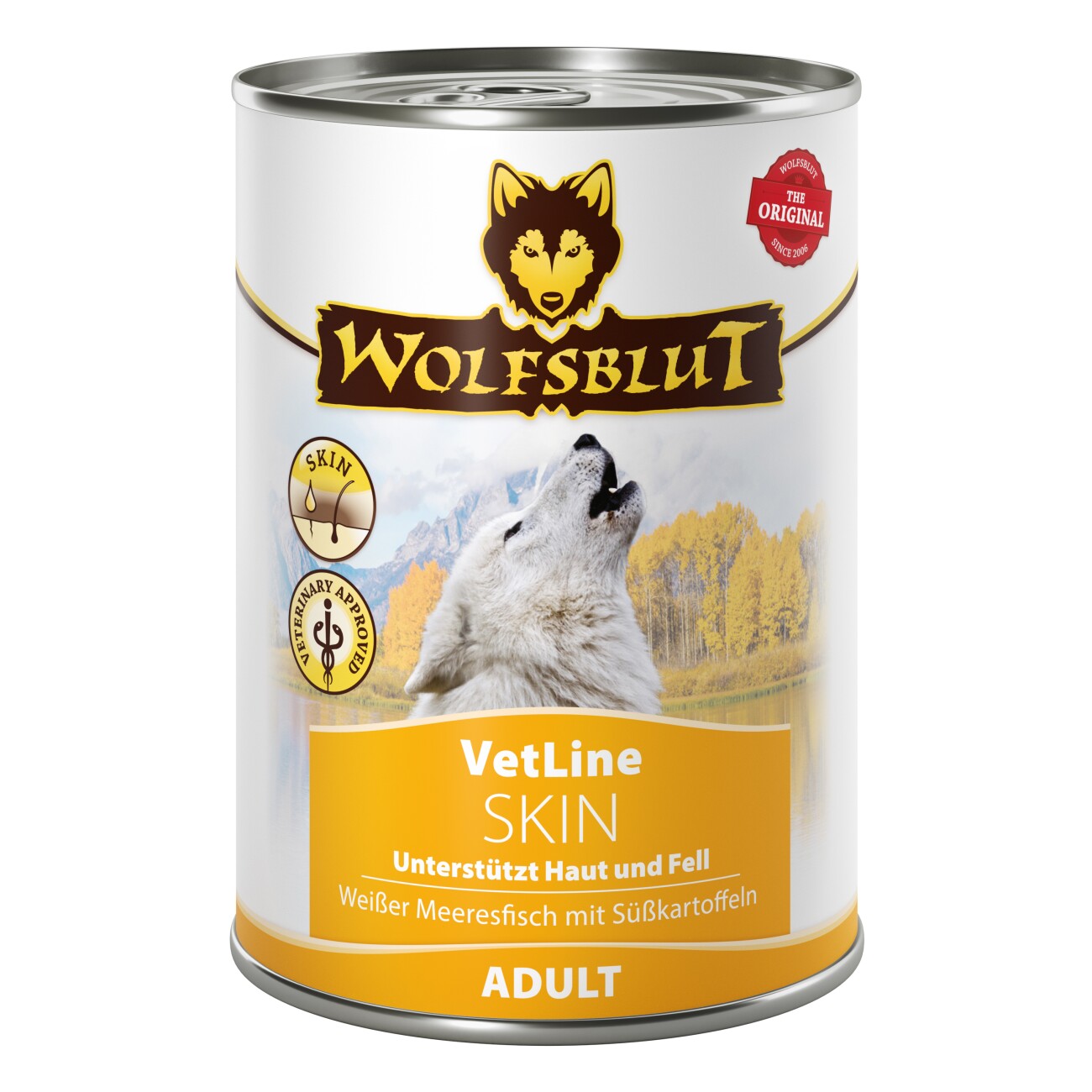 Wolfsblut VetLine biała ryba adult 395 g × 6
