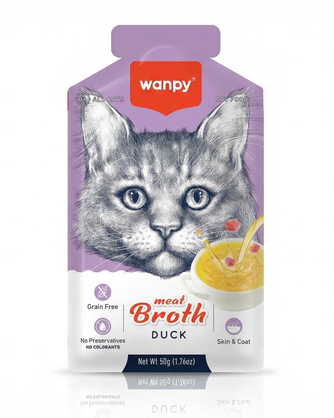 Wanpy Meat Broth kaczka w bulionie 50 g