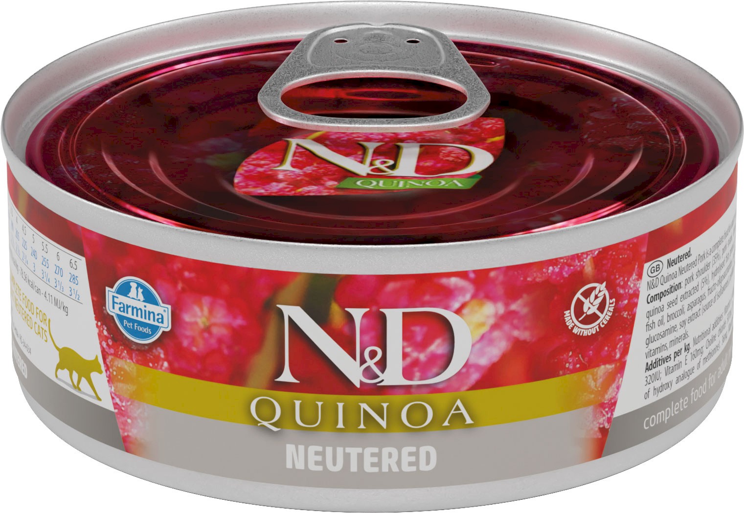 Farmina N&D Quinoa Sterilised wieprzowina z quinoa adult 80 g
