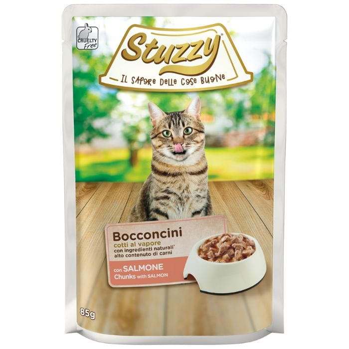 Stuzzy Bocconcini łosoś w sosie adult 85 g