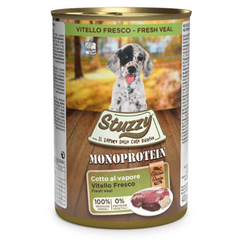 Stuzzy Monoprotein cielęcina puppy 400 g