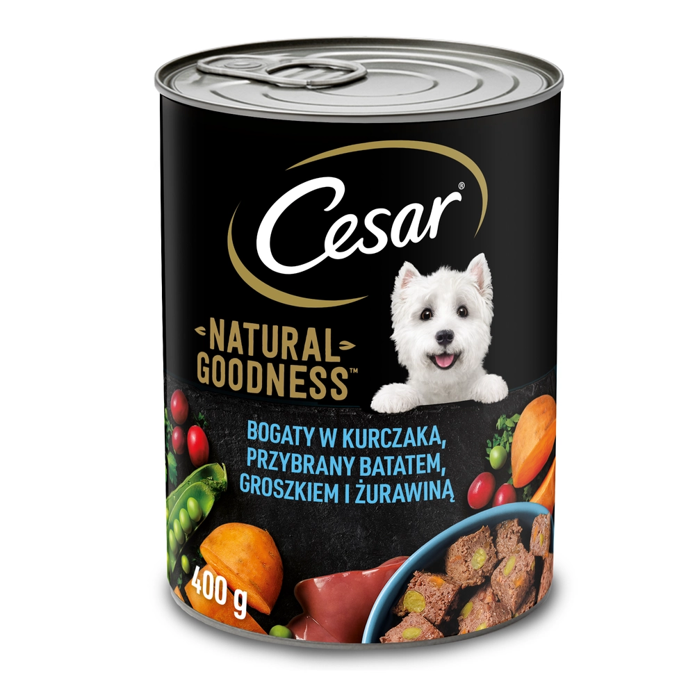 Cesar Natural Goodness kurczak adult 400 g
