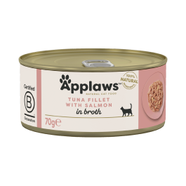 Applaws tuńczyk, łosoś w bulionie adult 70 g