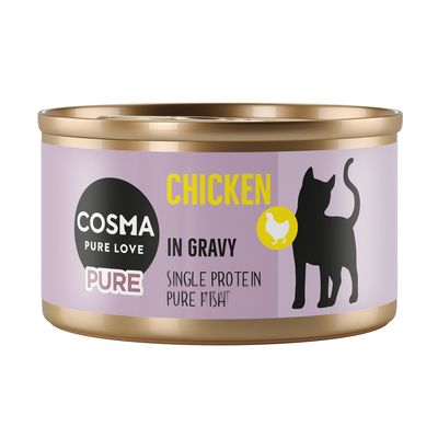Cosma Pure kurczak w sosie adult 80 g × 24