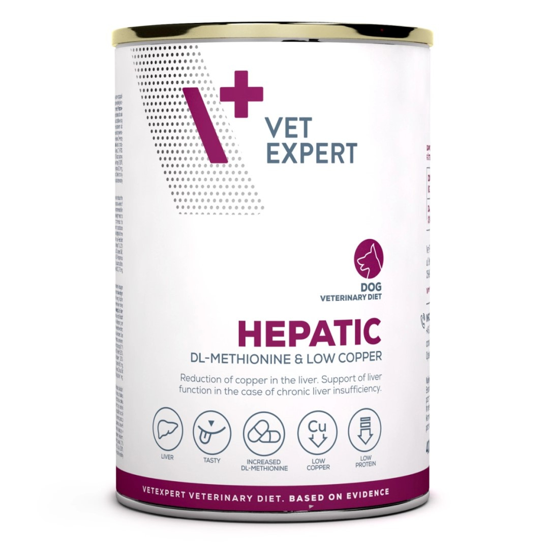 VetExpert Hepatic kurczak z ryżem 400 g