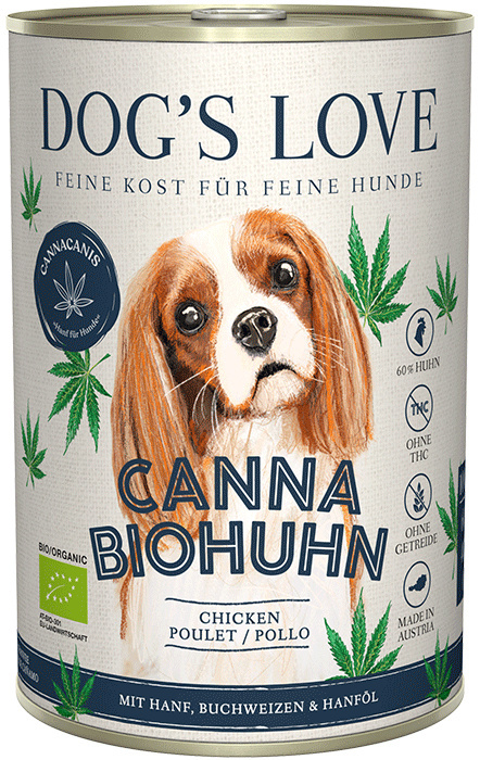 Dog's Love Canna Canis kurczak 400 g