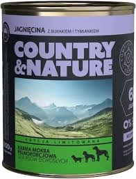 Country & Nature jagnięcina adult 800 g