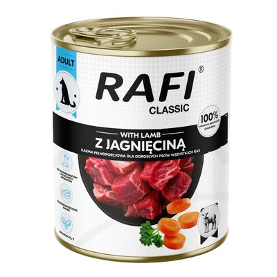 Rafi Classic jagnięcina adult 800 g × 24