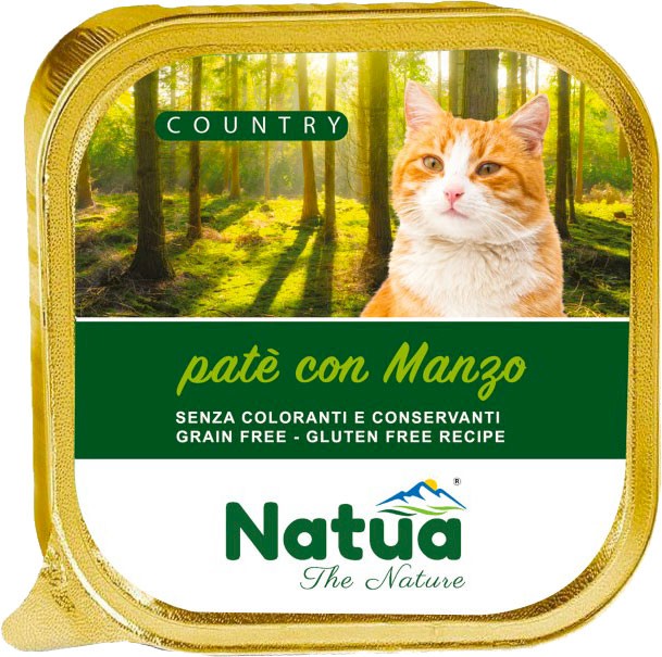 Natua Country wołowina pasztet adult 100 g