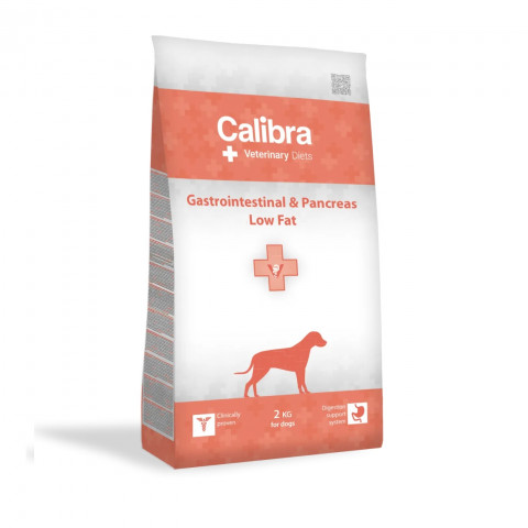 Calibra VD Dog Gastro and Pancreas Low Fat łosoś adult 2 kg