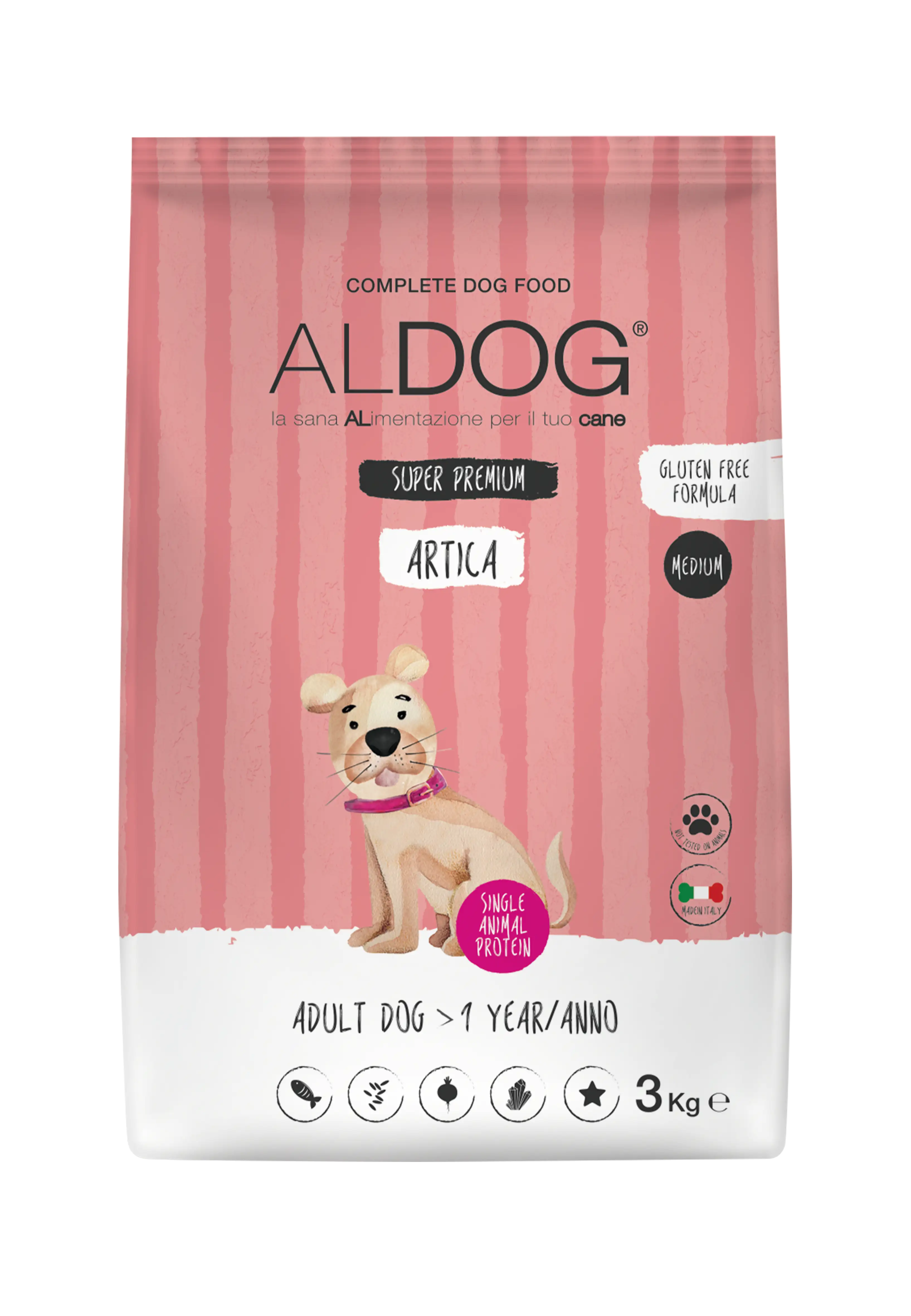 Aldog Artica łosoś 3 kg