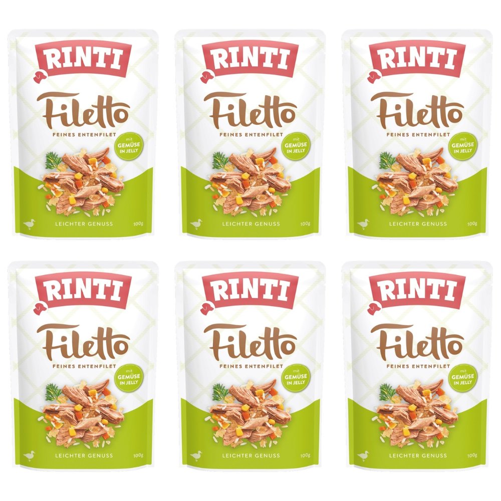 Rinti Filetto kaczka z warzywami 100 g × 6