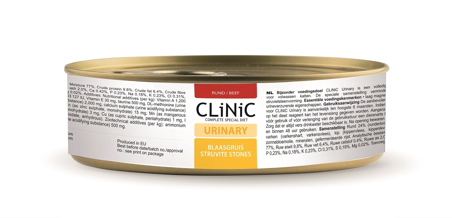 CLiNiC Veterinary Diet Urinary wołowina adult 100 g