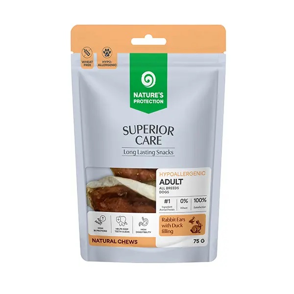 Nature's Protection Superior Care kaczka, królik adult 75 g