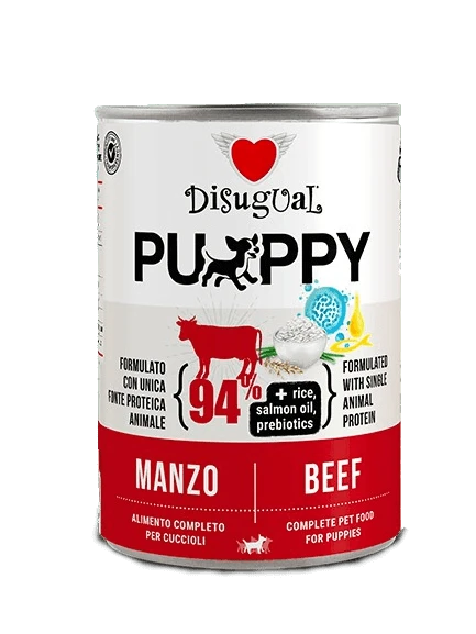 Disugual Wet wołowina puppy 400 g