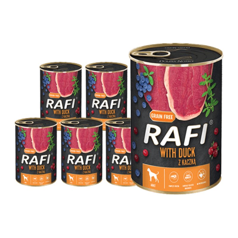 Rafi kaczka adult 400 g × 12