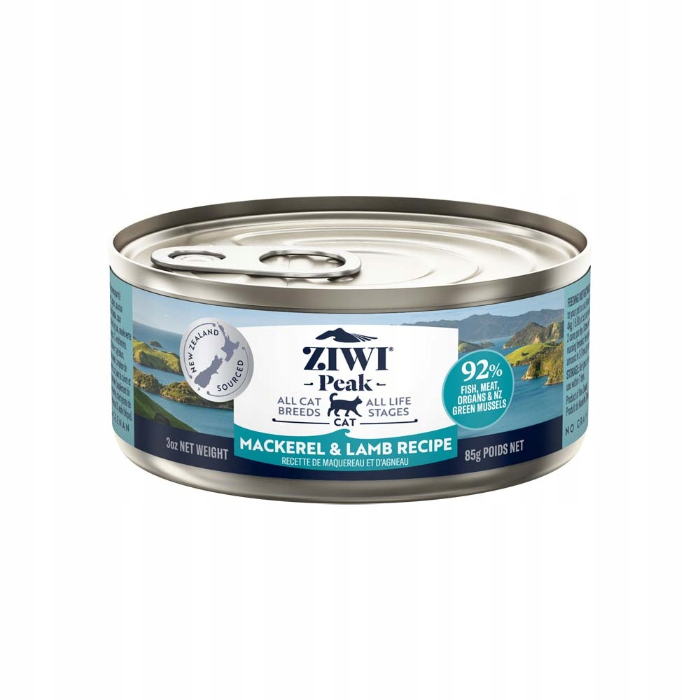 ZIWI Peak makrela, jagnięcina 85 g × 24