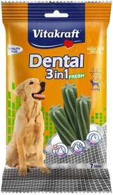 Vitakraft Dental 3w1 Fresh średnie rasy 180 g