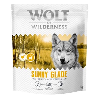Wolf of Wilderness Sunny Glade jeleń adult 1 kg