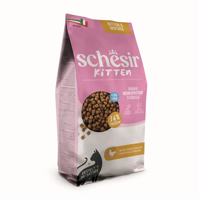 Schesir Animal Monoprotein Formula kurczak kitten 10 kg