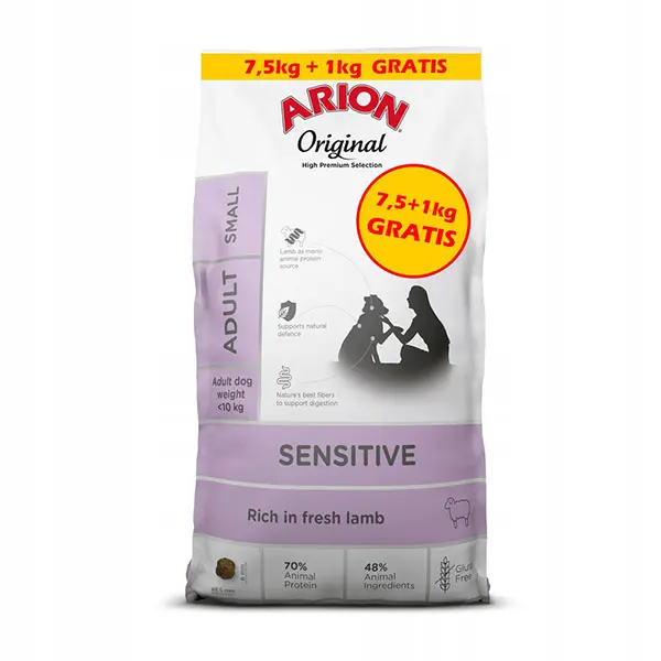 Arion Original Sensitive jagnięcina adult małe rasy 8,5 kg